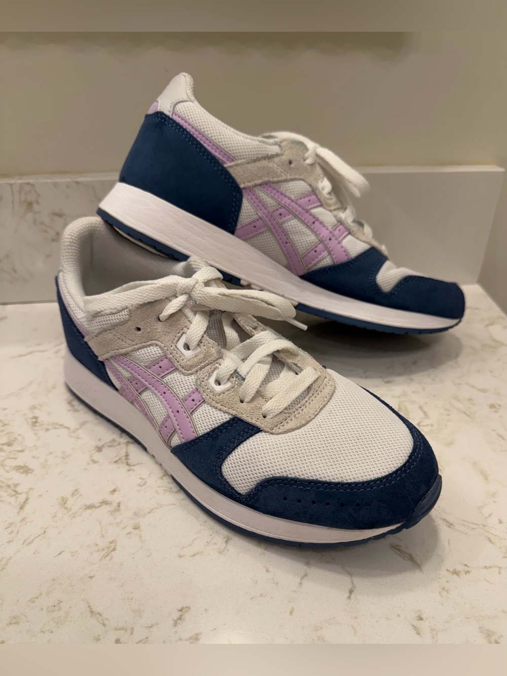Asics Women’s Suede Lyte Classic Blue Lilac Tech Sneaker